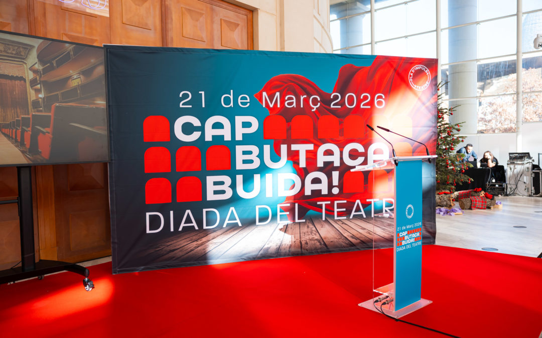 La tercera edició de Cap Butaca Buida amplifica la Diada del Teatre el 21 de març de 2026