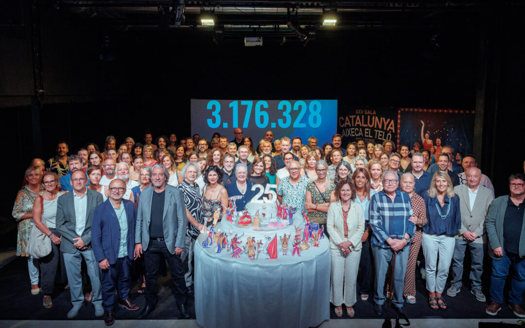 El millor moment de teatre de la història: 3.176.328 espectadors i 103 milions d’euros, nou rècord a Barcelona